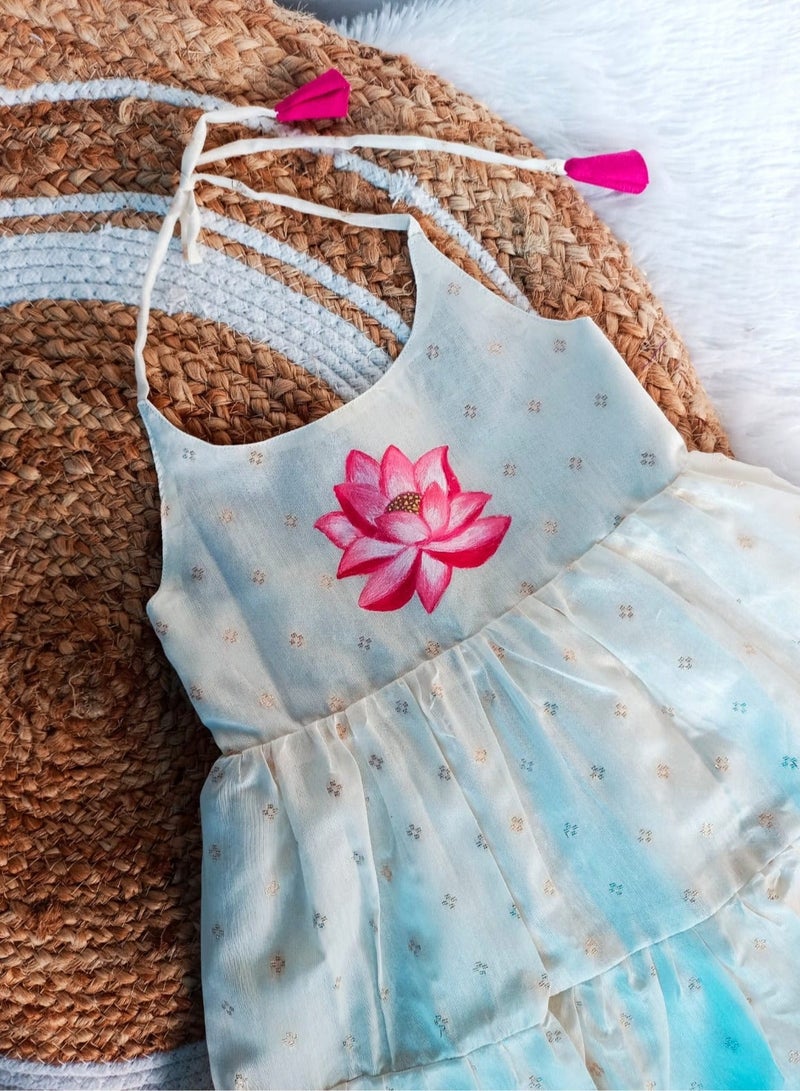 Grace Traditional Kids frock - Image 1